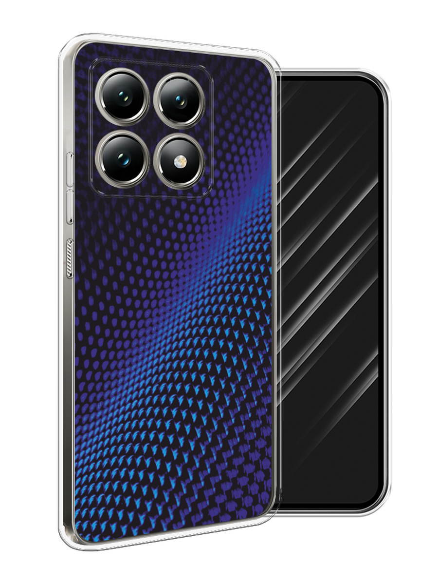 

Чехол Awog на Xiaomi 14T "Синий карбон", Черный;синий, 322850-1