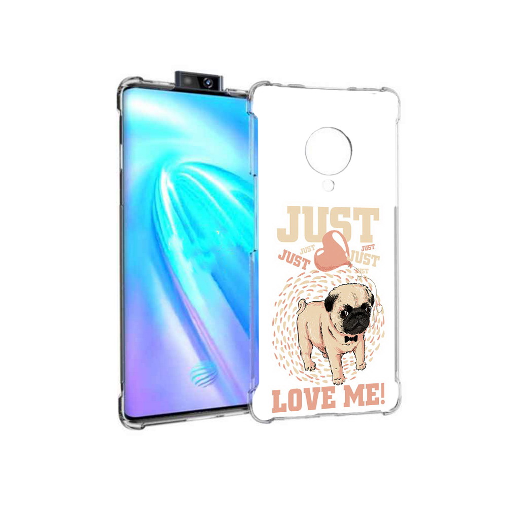 

Чехол MyPads Tocco для Vivo NEX 3 Люби меня (PT136035.381.109), Прозрачный, Tocco