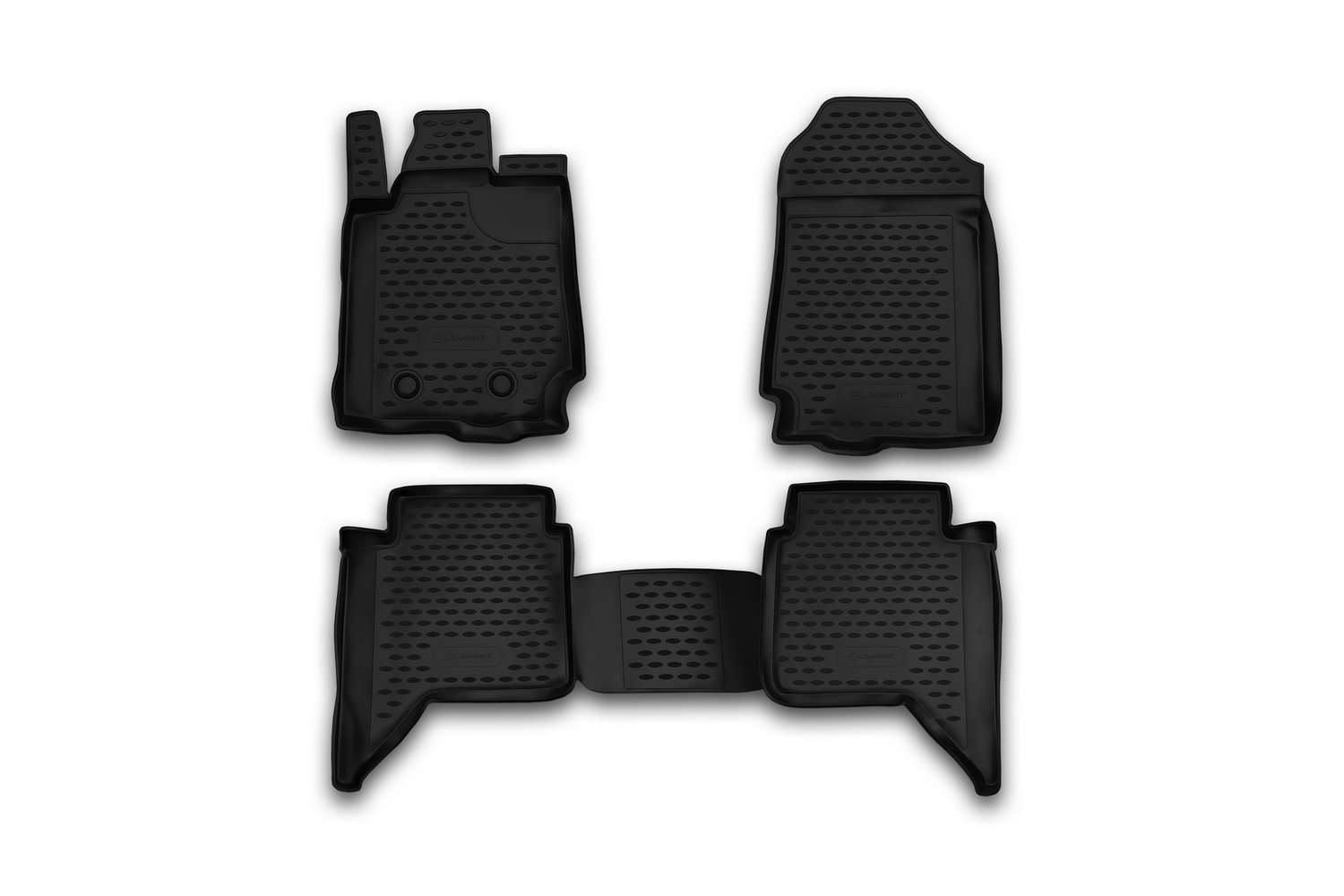 фото Коврики в салон ford ranger, 4 doors, 2011- 4 шт. (полиуретан) element