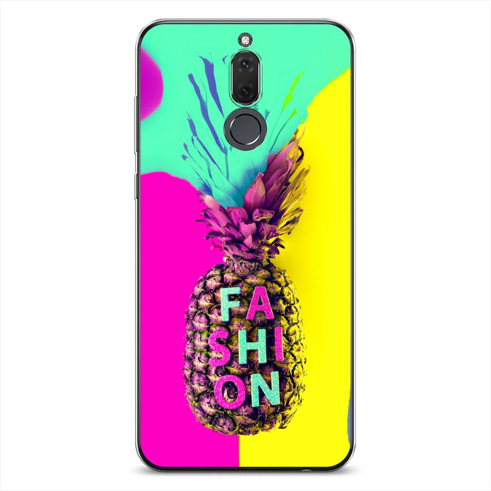 

Чехол Awog на Huawei Nova 2i/Mate 10 Lite "Кислотный ананас", Желтый;розовый;голубой, 6120550-10