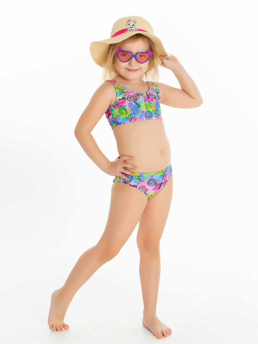 

Купальник раздельный для девочек КотМарКот 3471973 цв. разноцветный р. 134, 3471973