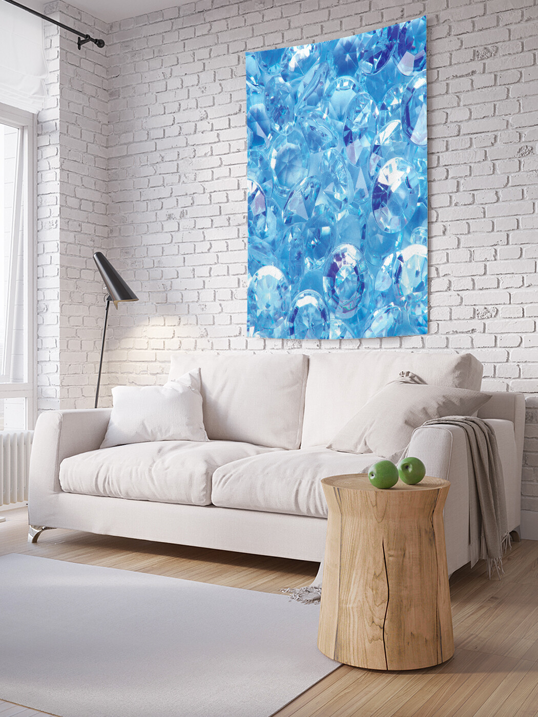 

Вертикальное фотопанно JoyArty Драгоценное море, из ткани, 100х150 см