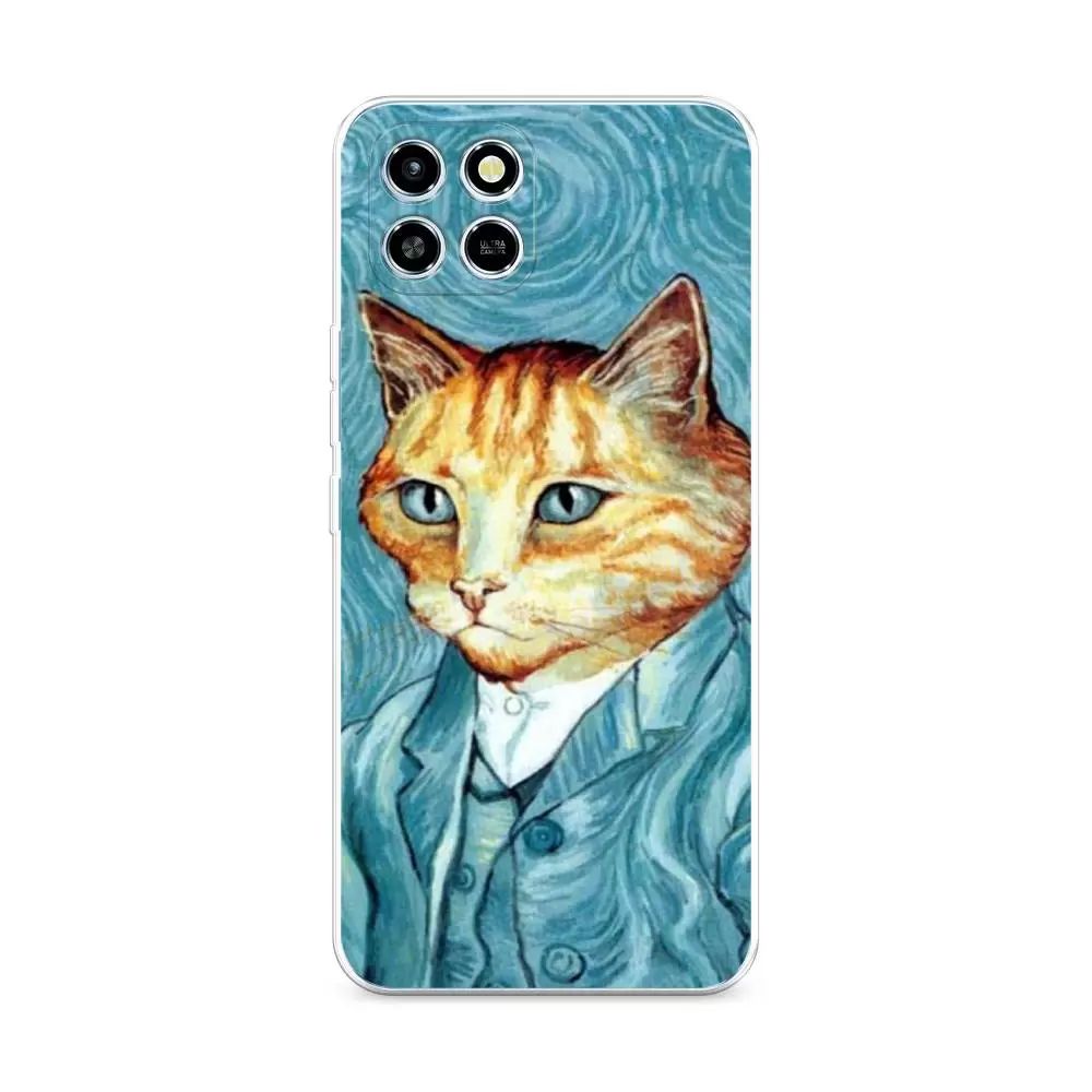 

Чехол Awog на Infinix Smart 6 HD "Кот Ван Гог", Разноцветный, 3101650-2