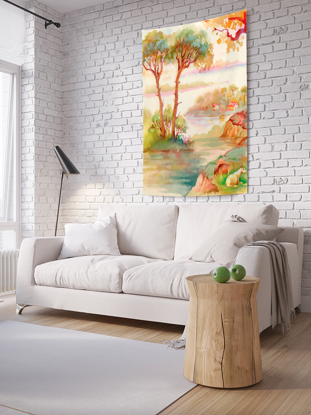 

Вертикальное фотопанно JoyArty Болотные деревья, из ткани, 150х200 см