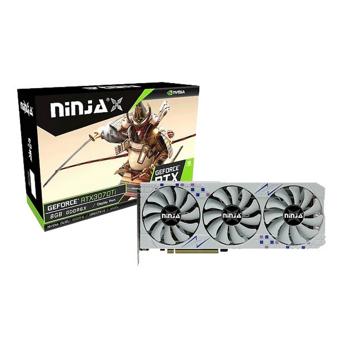 

Видеокарта Ninja (Sinotex) NVIDIA RTX 3070Ti (NF307TI86F), RTX 3070Ti