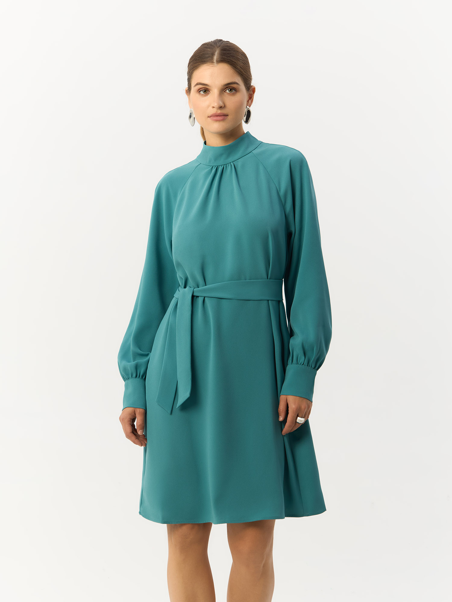 

Платье женское Gerry Weber 280036-31527-50943 бирюзовое 40 EU, Бирюзовый, 280036-31527