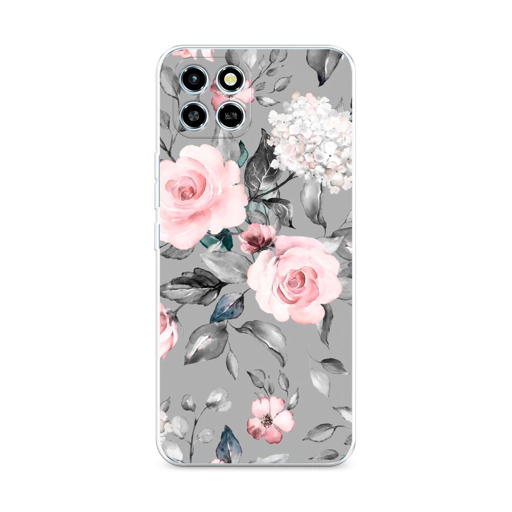 

Чехол Awog "Розы на сером" для Infinix Smart 6 HD, 3101650-8