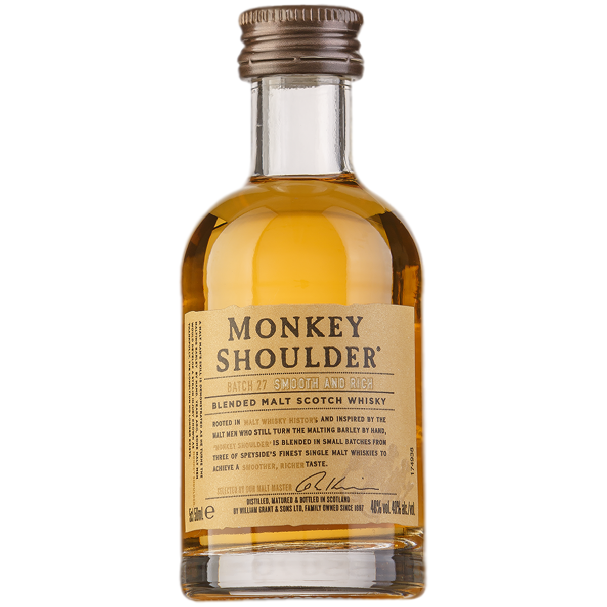 

Виски Monkey Shoulder 0,05 л