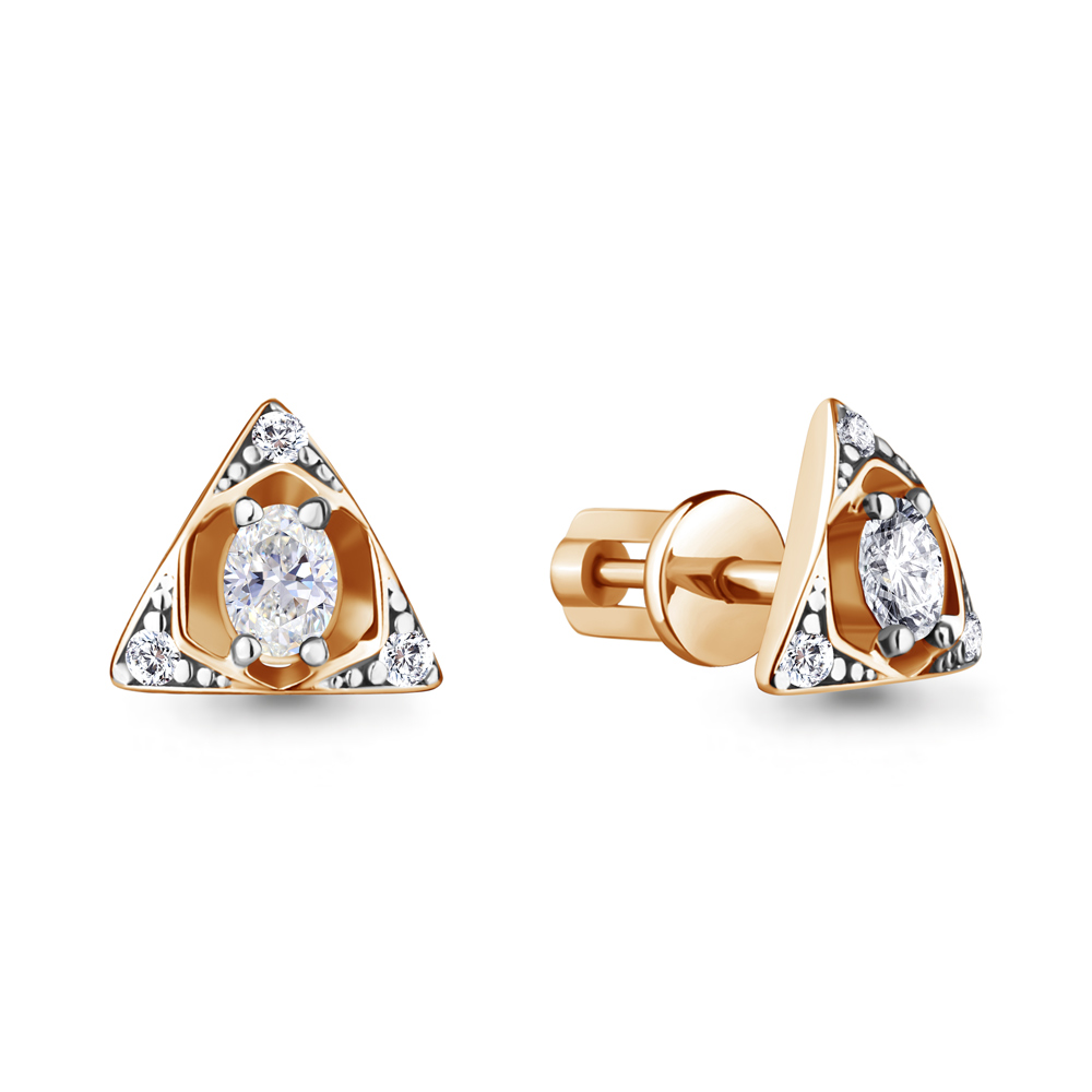 

Серьги из серебра с фианитом Aquamarine Aquamarine 49296А_925_з, 49296А_925_з