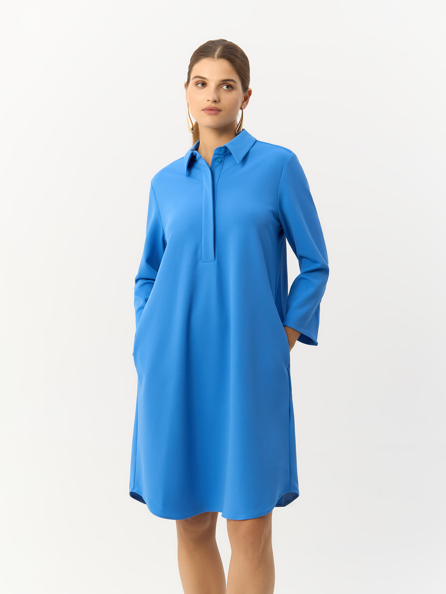 

Платье женское Gerry Weber 280056-31535-80931-36 голубое 36 EU, Голубой, 280056-31535