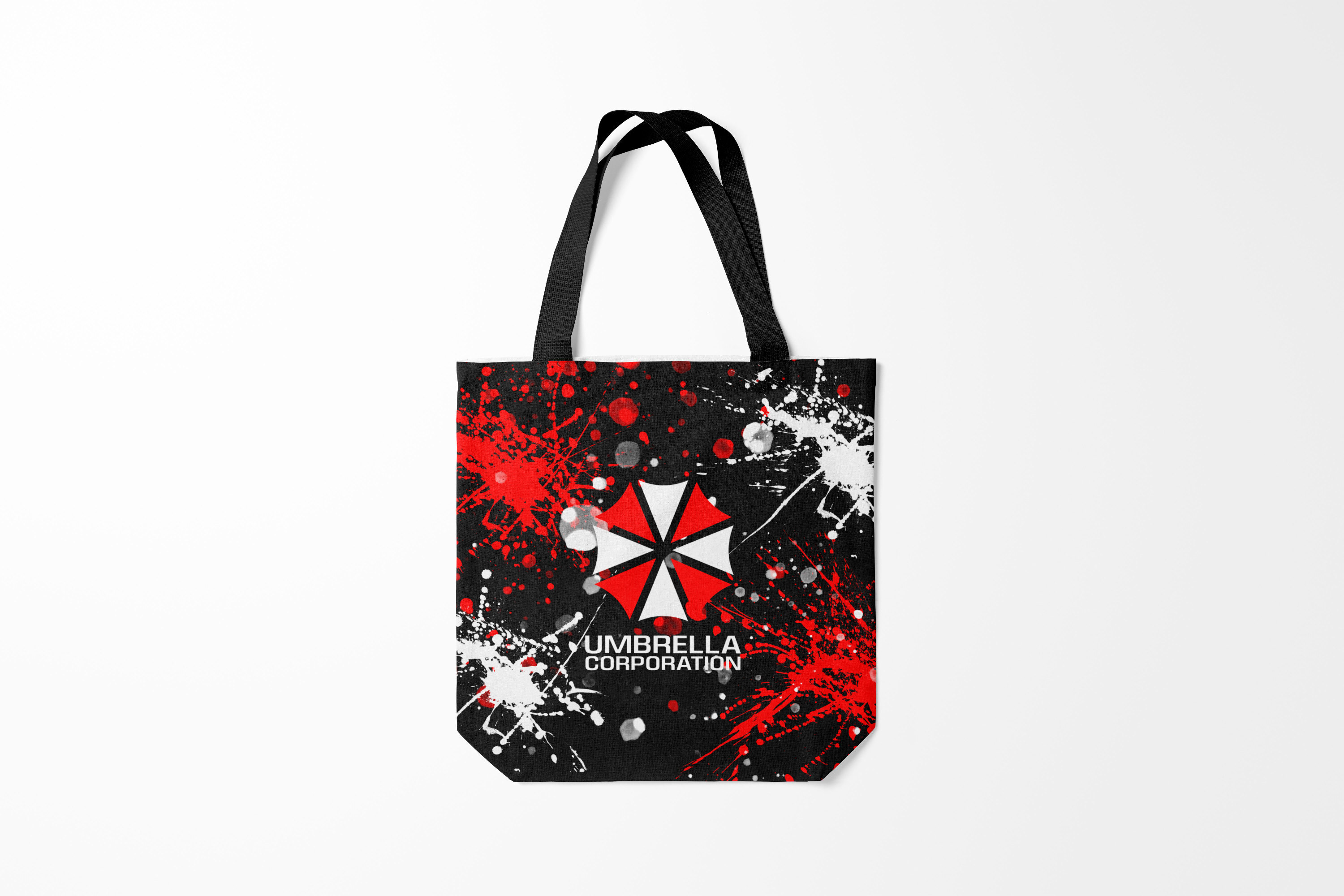 

Сумка шoппер унисекс Burnettie Resident evil UMBRELLA CORPORATION., черный, Resident evil UMBRELLA CORPORATION.