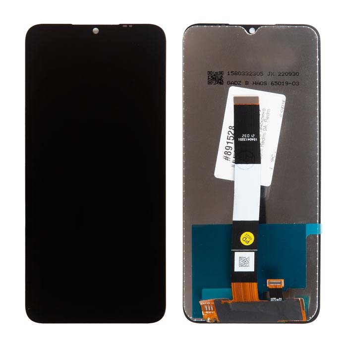 

Дисплей Rocknparts для Xiaomi Redmi 9A, Redmi 9C, черный (original lcd)