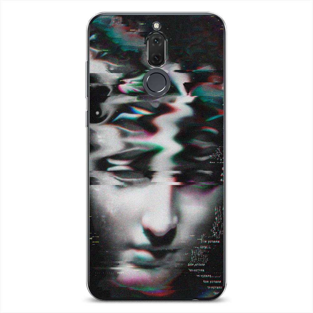 

Чехол Awog на Huawei Nova 2i/Mate 10 Lite "Glitch Art", Серый, 6120550-9