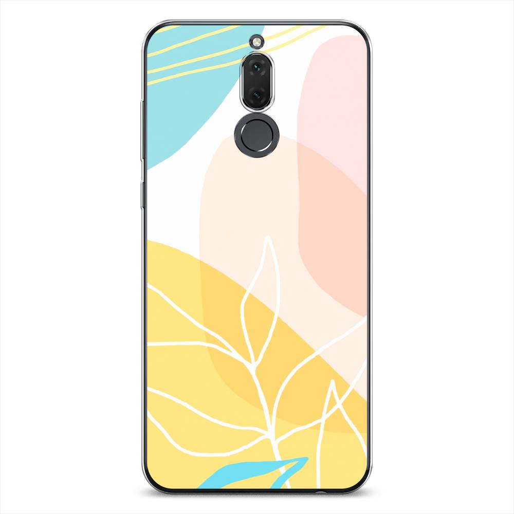 

Чехол Awog на Huawei Nova 2i/Mate 10 Lite "Летнее настроение", Желтый;голубой;розовый, 6120550-10