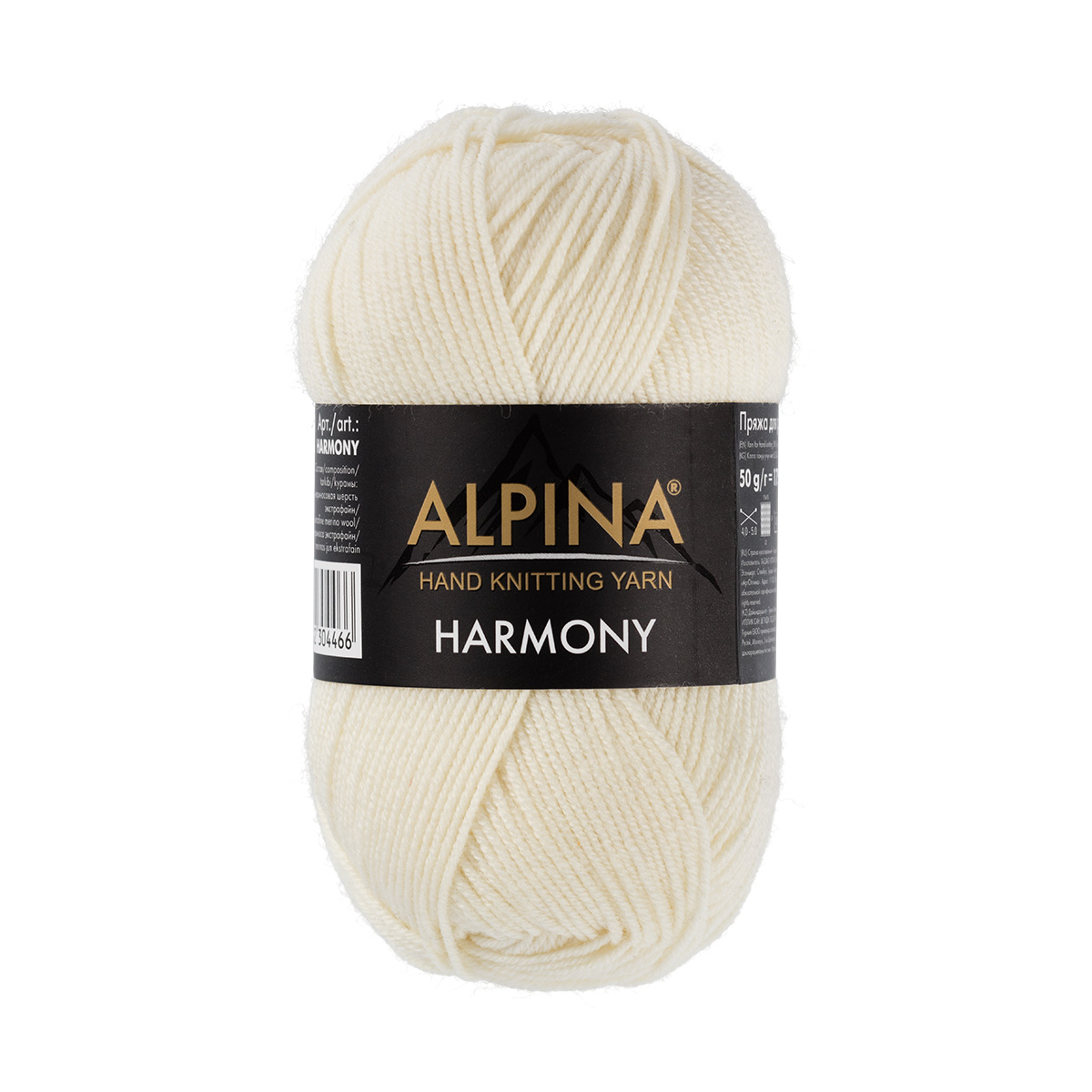 

Пряжа Alpina HARMONY 100% мериносовая шерсть 10 шт. х 50 г 175 м №01 белый, HARMONY