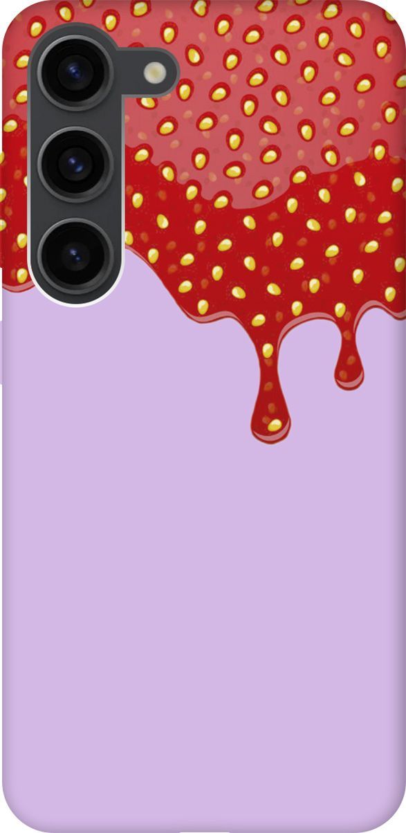 

Чехол на Samsung Galaxy S23 Silky Touch Premium с принтом "Jam" сиреневый, Фиолетовый;розовый, 158325