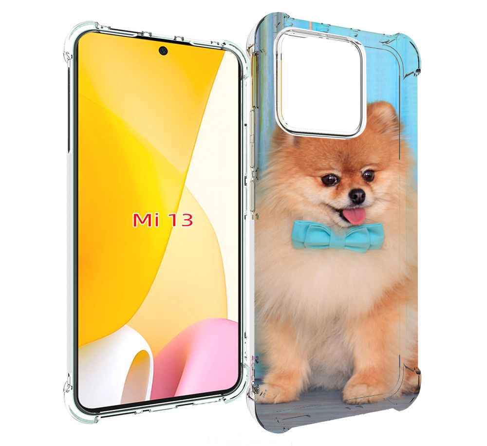 

Чехол MyPads померанскии шпиц для Xiaomi 13, Прозрачный, Tocco