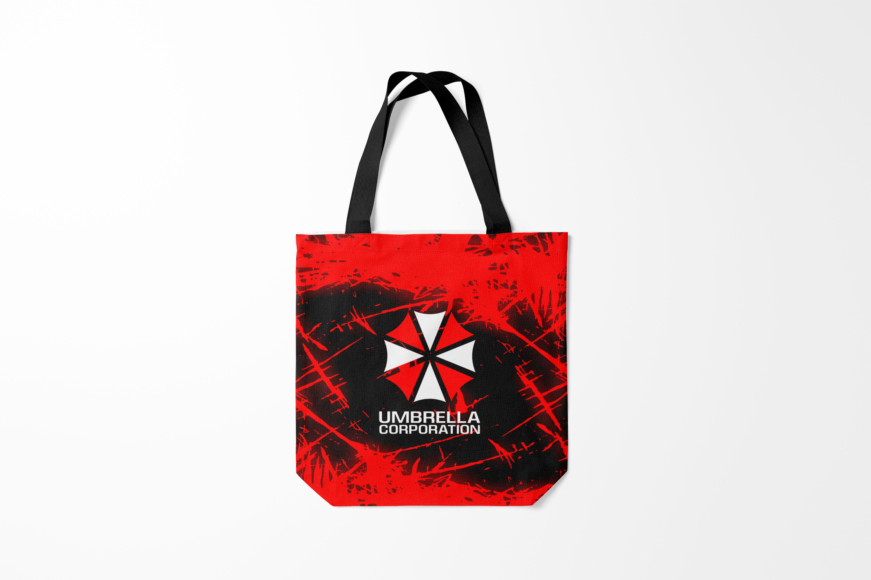 

Сумка шoппер унисекс Burnettie Resident evil UMBRELLA CORPORATION., черный, Resident evil UMBRELLA CORPORATION.