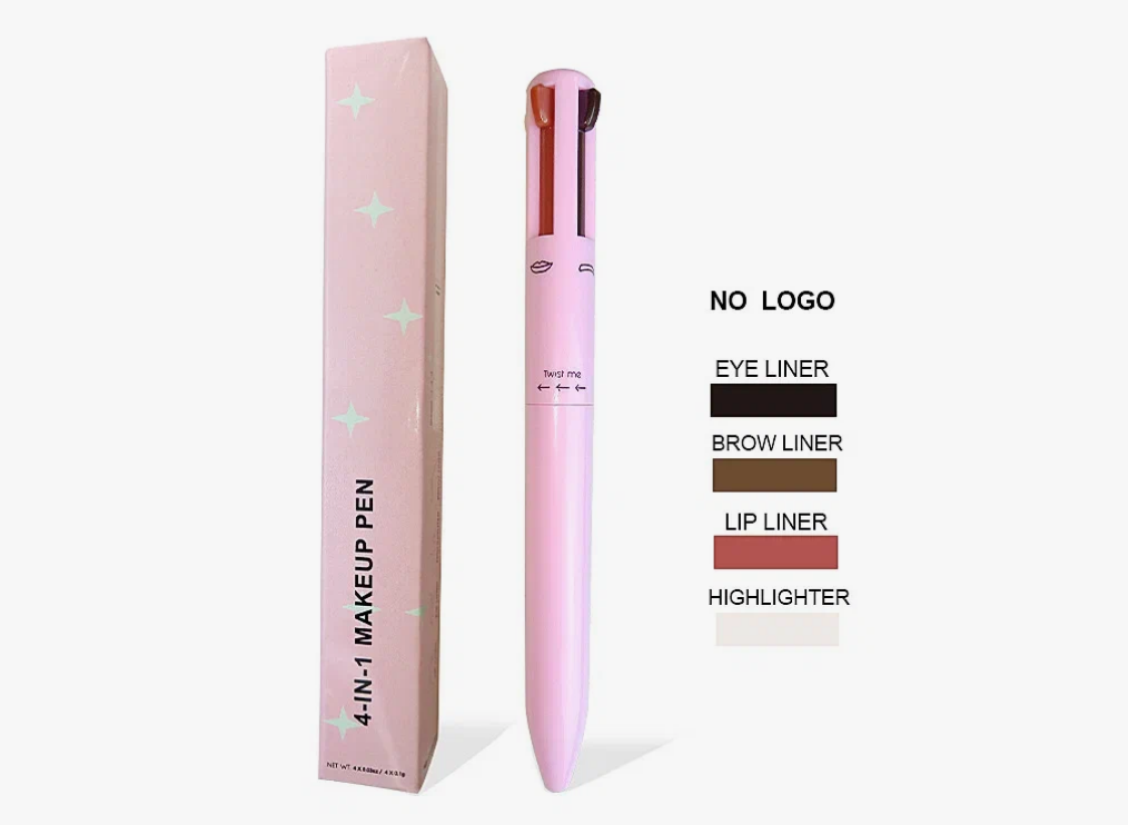 

Ручка для макияжа 4-в-1 Makeup Pen, Розовый