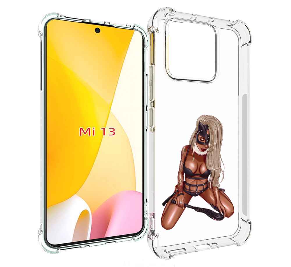 

Чехол MyPads плохая-девушка женский для Xiaomi 13, Прозрачный, Tocco