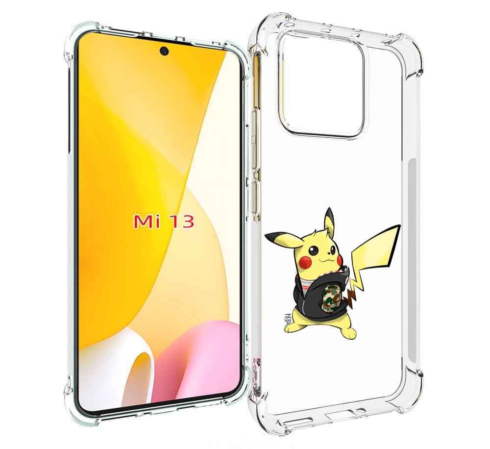 

Чехол MyPads пикачу для Xiaomi 13, Прозрачный, Tocco