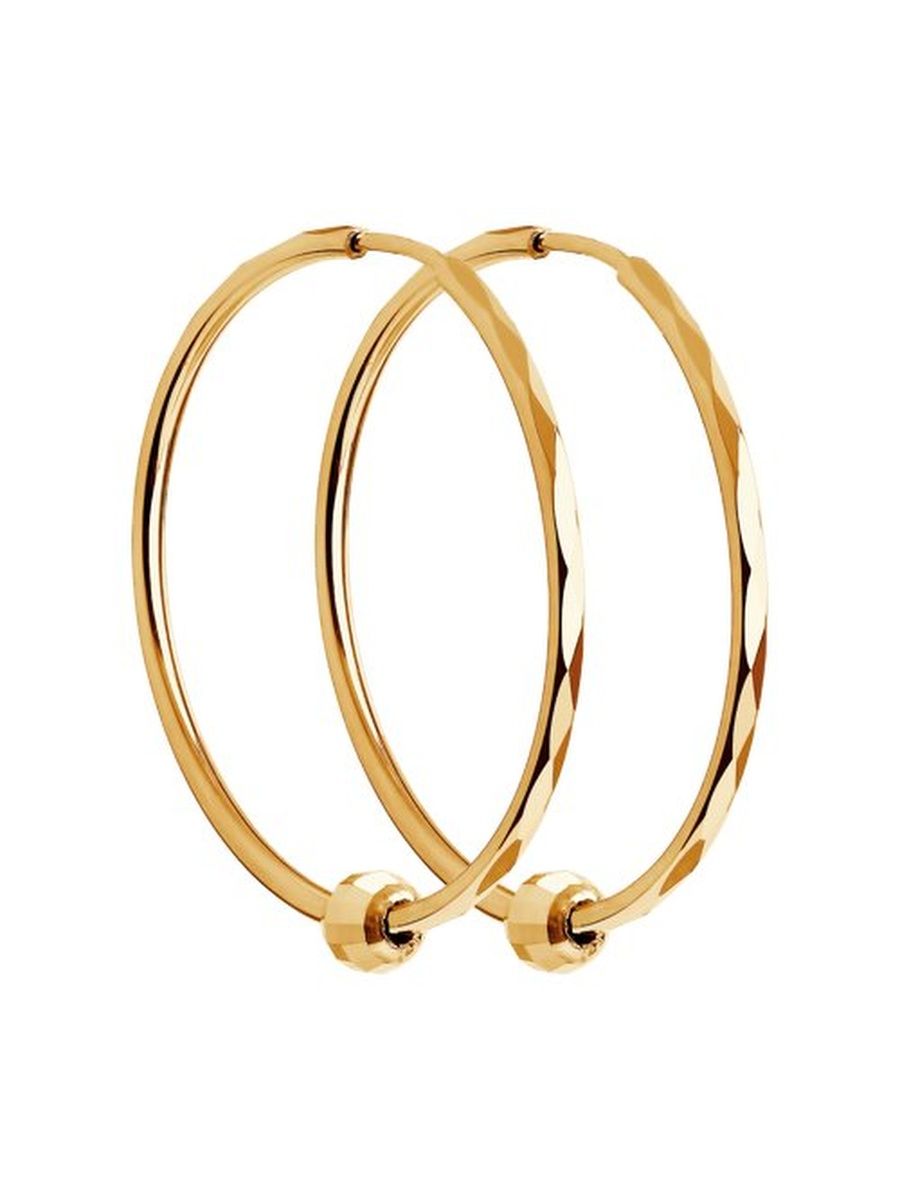 

Серьги конго из золота TEO MAORI 8140120, 8140120