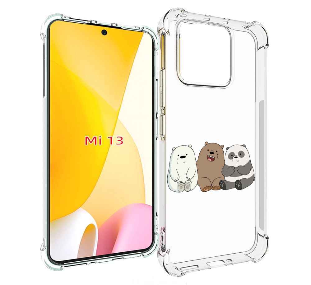 

Чехол MyPads панды детский для Xiaomi 13, Прозрачный, Tocco