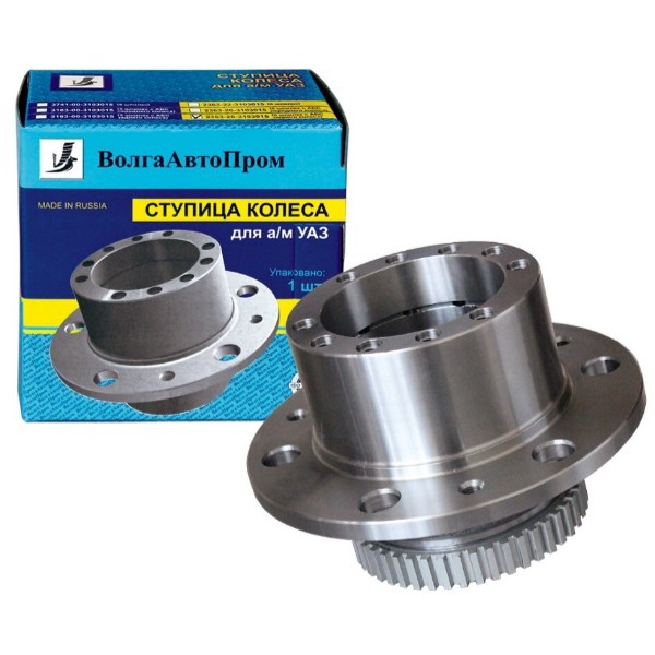 VOLGAAVTOPROM 2363-26-3103015 Ступица УАЗ Профи под ABS заднего колеса стальная ВолгаАвтоП