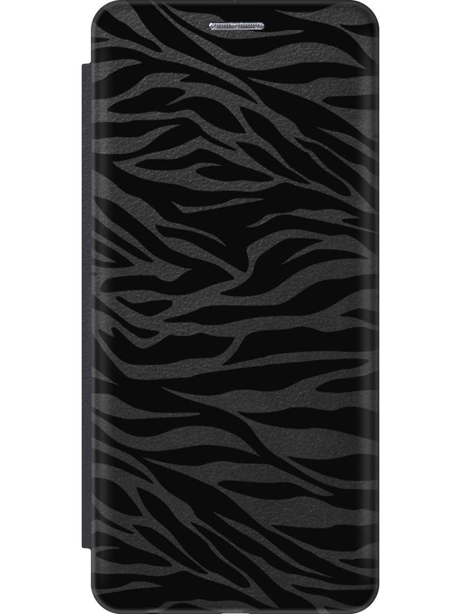 

Чехол-книжка на Infinix Note 30 с рисунком "Зебра" черный, 20000063