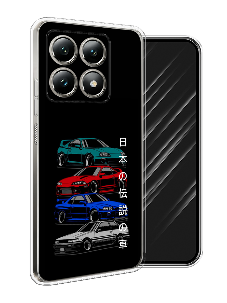

Чехол Awog на Xiaomi 14T "JDM Legend cars", Зеленый;красный;синий, 322850-1