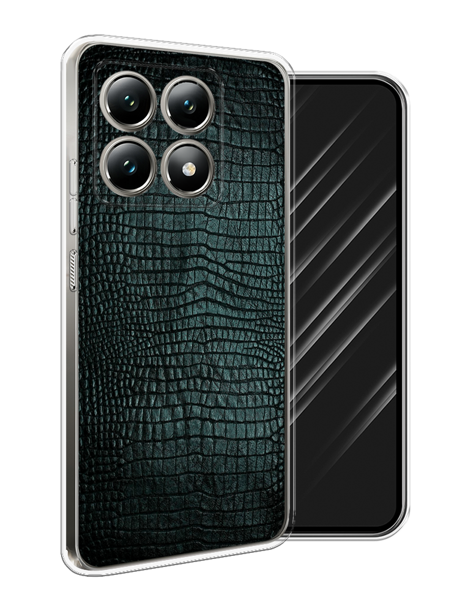 

Чехол Awog на Xiaomi 14T "Черная змея", Черный;серый;голубой, 322850-1