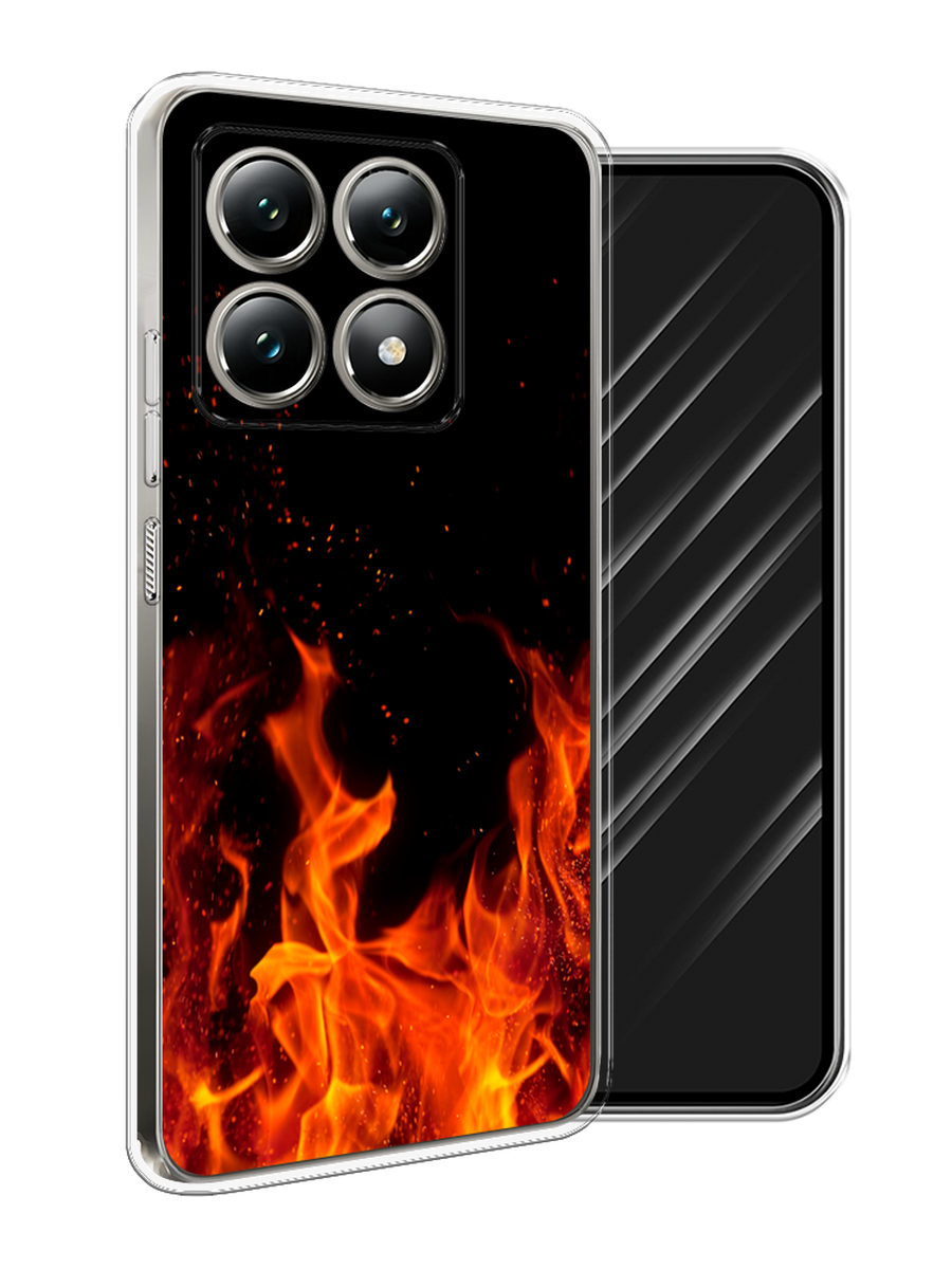 

Чехол Awog на Xiaomi 14T "Все в огне", Оранжевый;черный, 322850-1