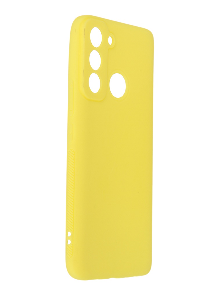 фото Чехол neypo для tecno pop 5 lte soft matte silicone yellow nst50603