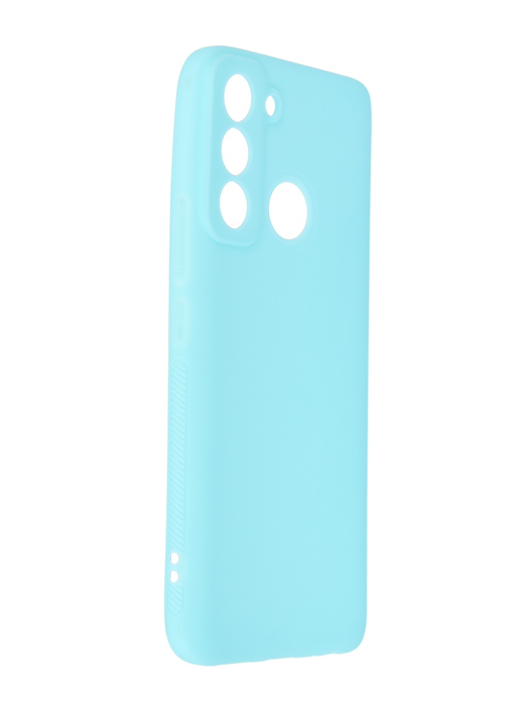 фото Чехол neypo для tecno pop 5 lte soft matte silicone turquoise nst53012