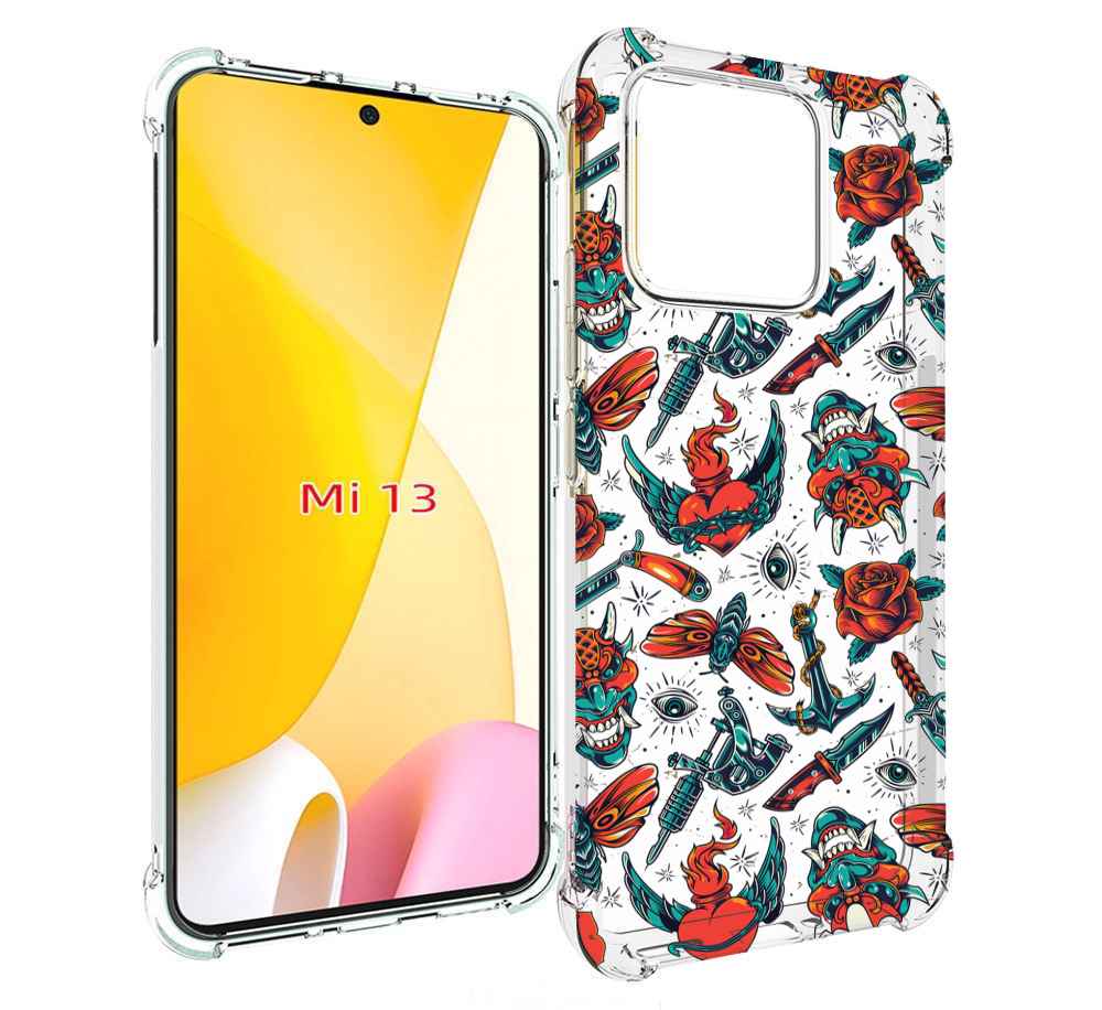 

Чехол MyPads олд-скул-пак для Xiaomi 13, Прозрачный, Tocco