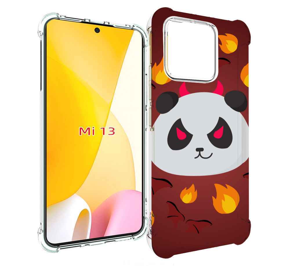 

Чехол MyPads огненная-панда для Xiaomi 13, Прозрачный, Tocco