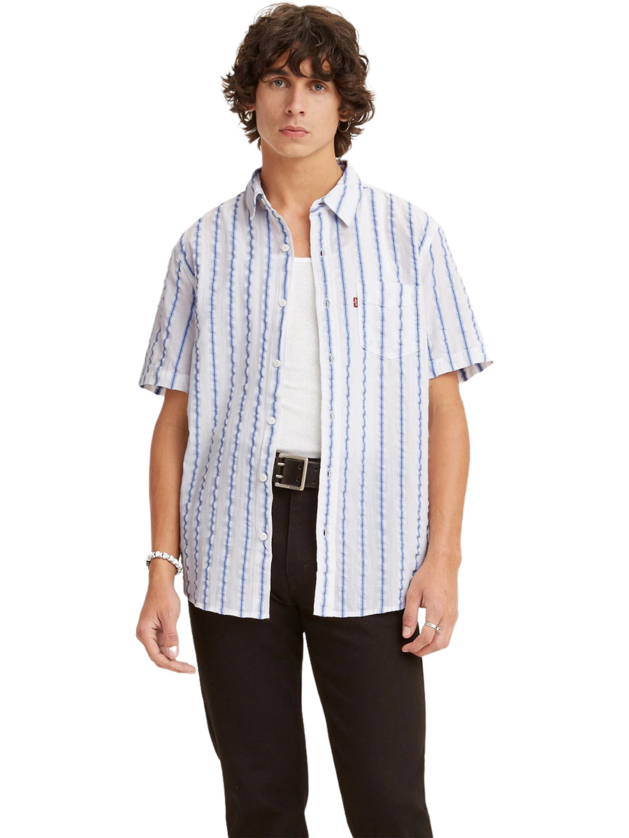 

Рубашка мужская Levis 86627-0098 белая 2XL, 86627-0098
