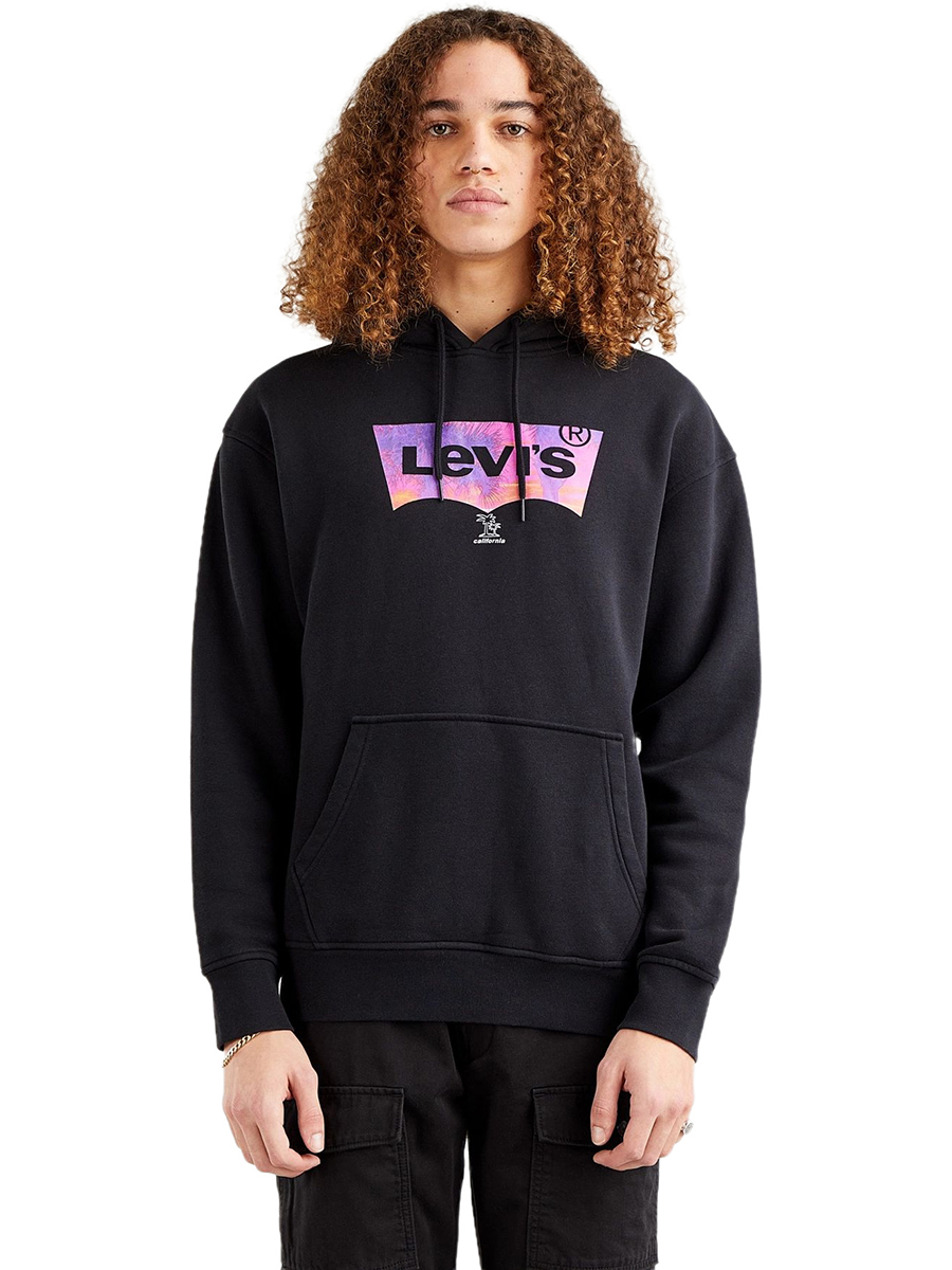 

Худи мужское Levis 38821-0117 черное XS, 38821-0117