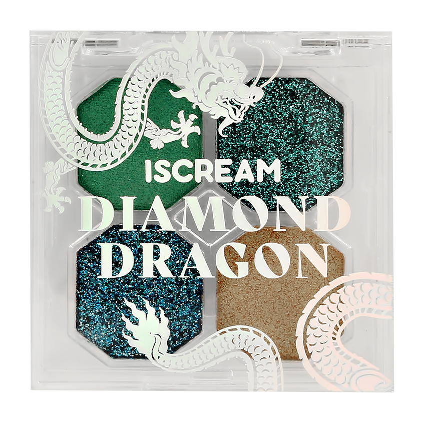 Тени для век Iscream Diamond Dragon 09-12 24 г