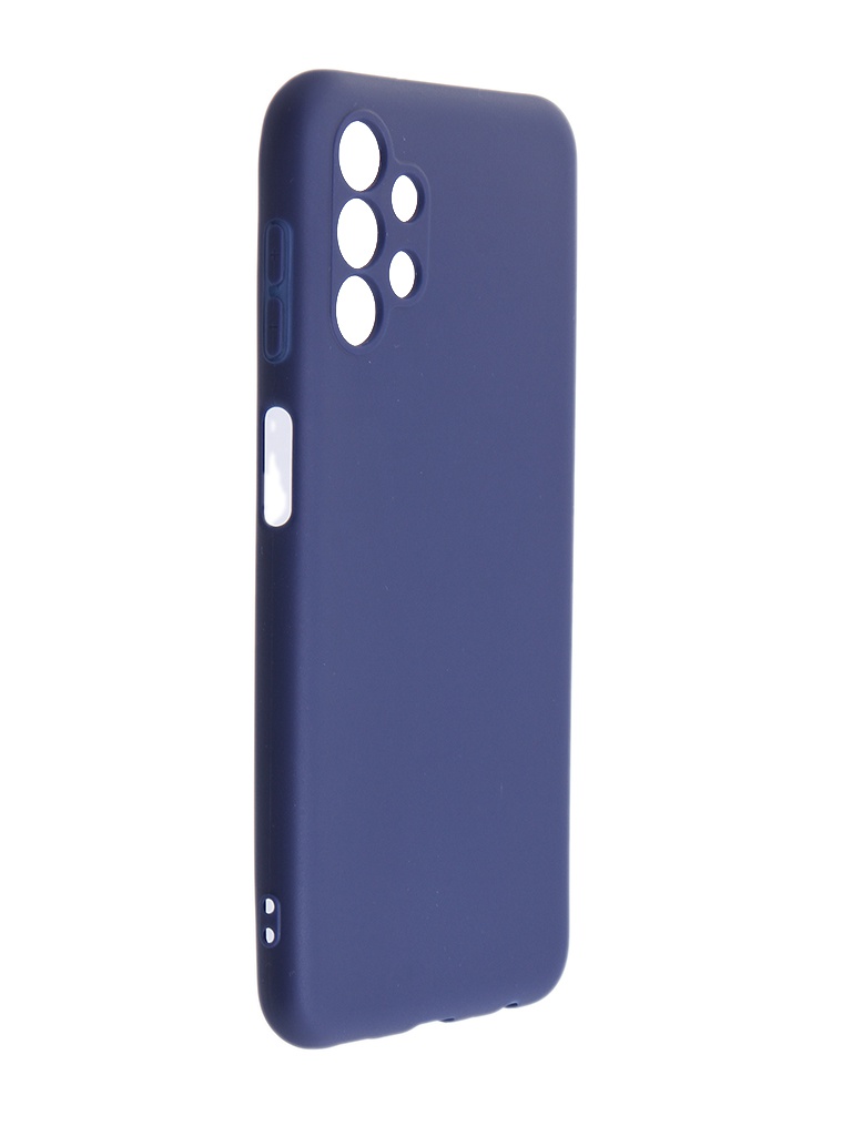 фото Чехол df для samsung galaxy a13 silicone blue scase-142 df-group