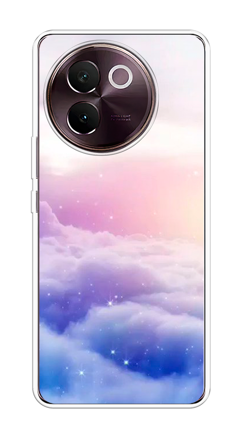 

Чехол на Vivo V30e "Небеса", Голубой;белый;розовый, 2610550-1