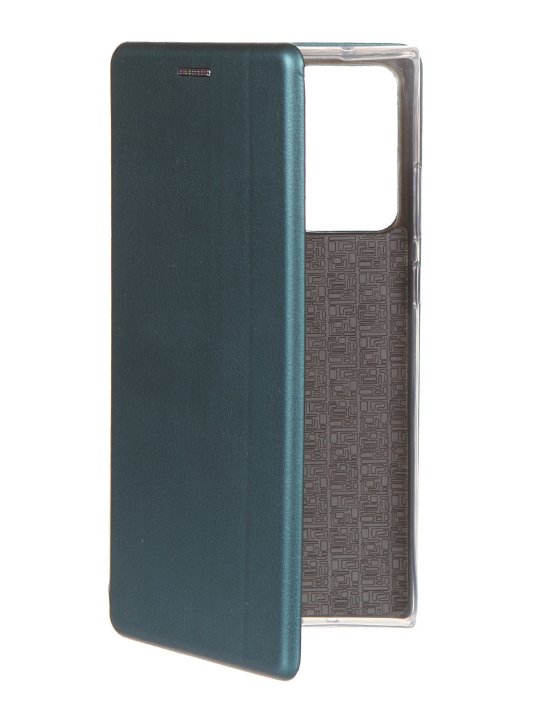 фото Чехол wellmade для samsung galaxy note 20 ultra book case dark green wm-0057-gn