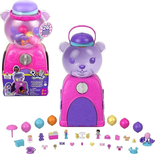 Игровой набор Polly Pocket Мишка Гамбол HJN90 5900₽