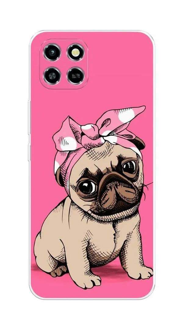 

Чехол Awog на Infinix Smart 6 HD "Dog Pin-Up", Разноцветный, 3101650-2