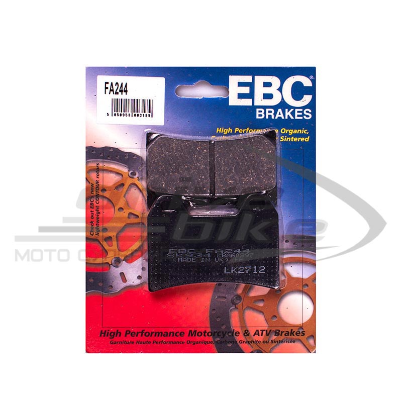 

Тормозные колодки EBC Brakes FA244, 21-01295