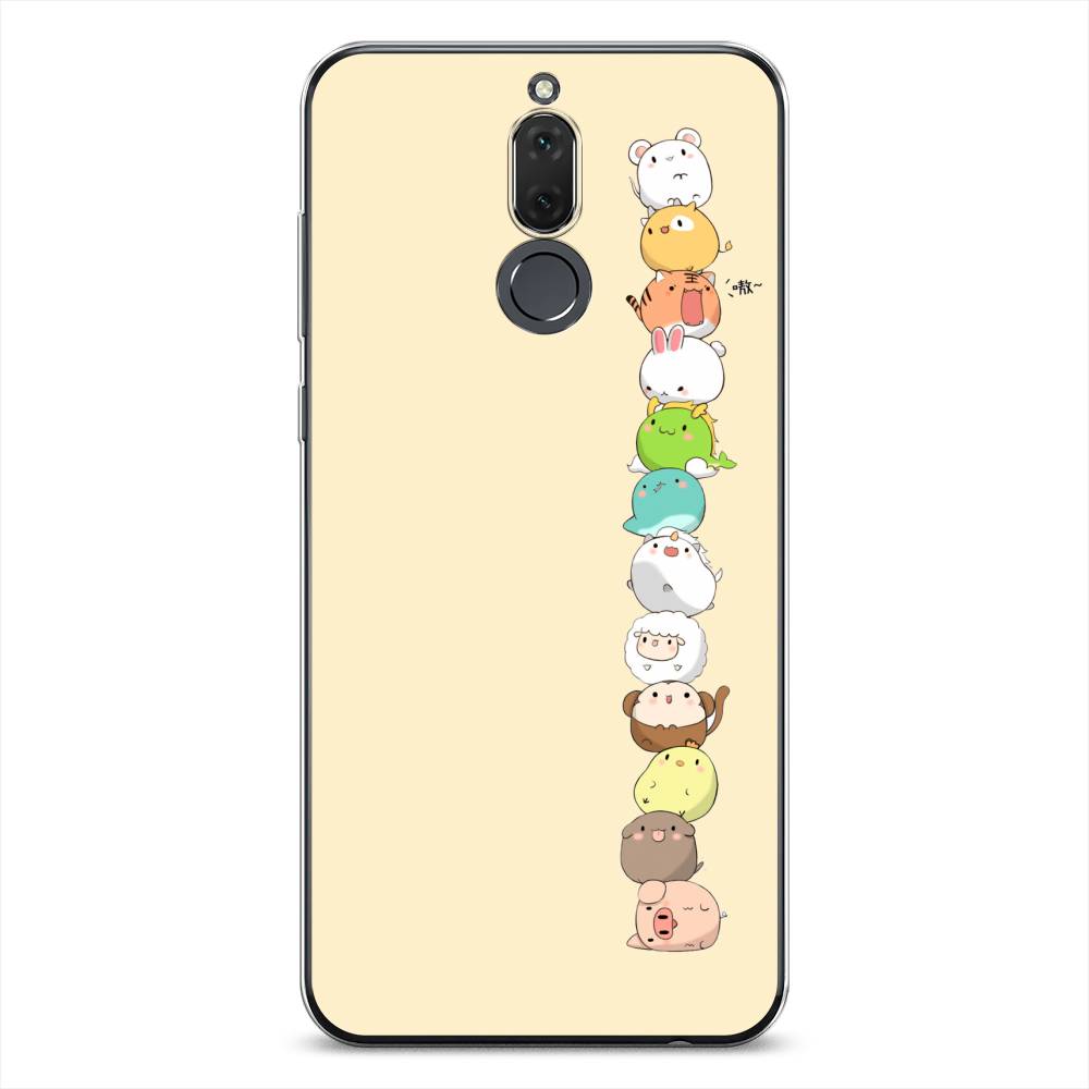 

Чехол Awog на Huawei Nova 2i/Mate 10 Lite "Питомцы Чиби", Желтый, 6120550-2
