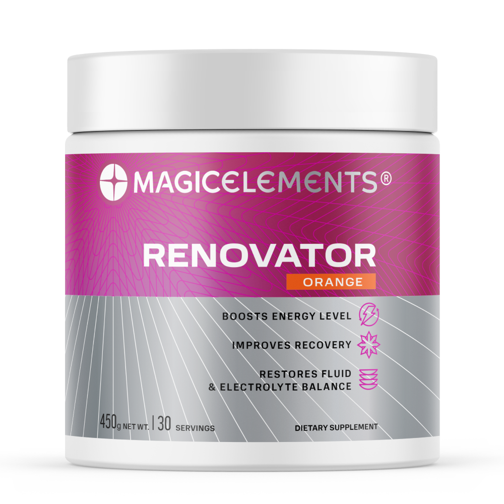 Послетренировочный комплекс Renovator Magic Elements 450 гр. апельсин