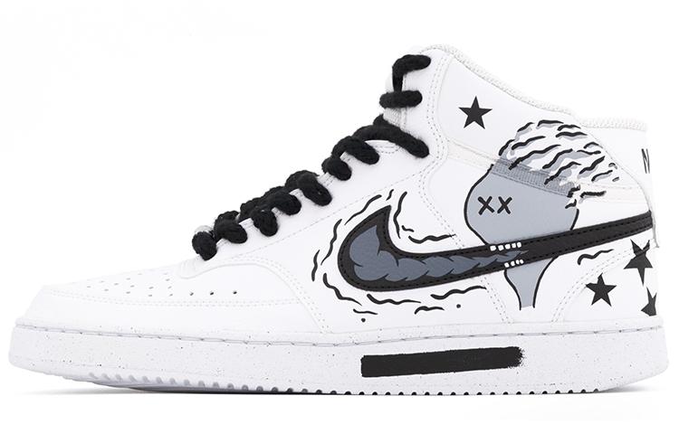 

Кеды унисекс Nike Court Vision Mid белые 40.5 EU, Белый, Court Vision Mid