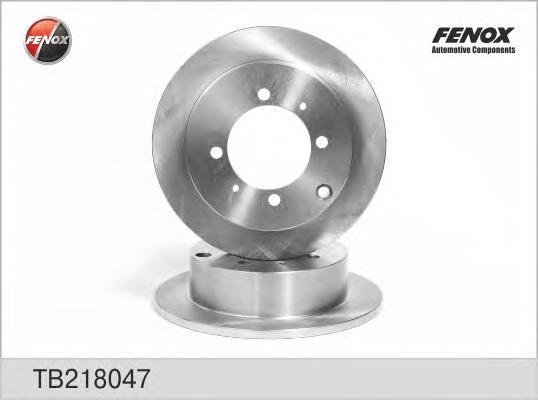 

Тормозной диск FENOX TB218047