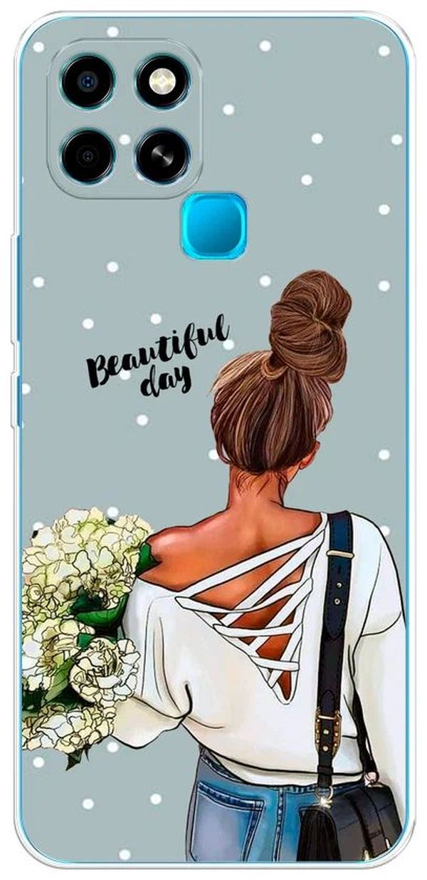 

Чехол Awog на Infinix Smart 6 HD "Beautiful day", Разноцветный, 3101650-6